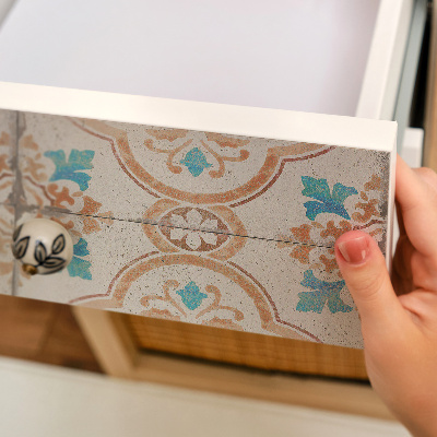 Tapeta na skříň Etnické dlaždice