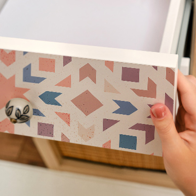 Nálepka na nábytek Geometrická mozaika