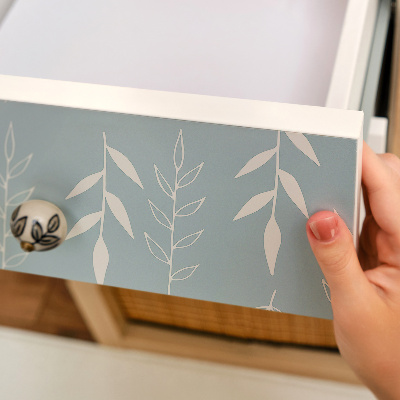 Samolepící tapeta na nábytek Listový motiv