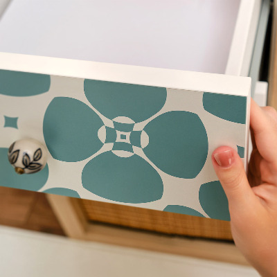 Tapeta na nábytek Květinová geometrie