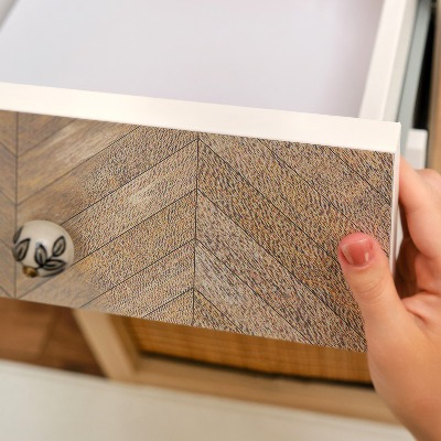 Tapeta na nábytek Dřevo s rybí kostí