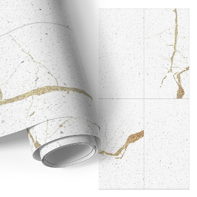 Samolepící tapeta na nábytek s motivem bílých talířů