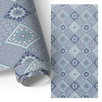 Samolepka na nábytek s motivem vzorované mozaiky