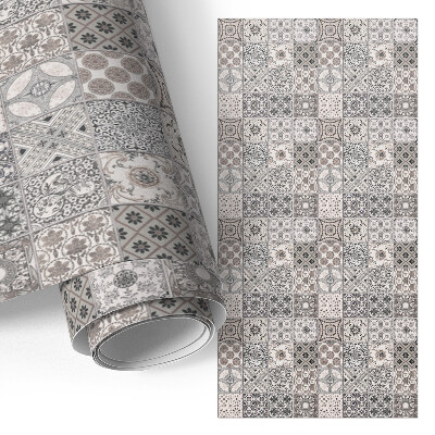 Samolepící tapeta na nábytek s motivem retro mozaiky