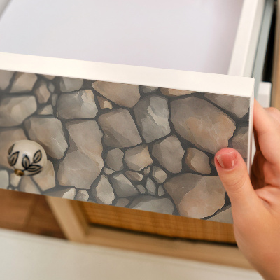 Nálepka na nábytek Kamenná textura