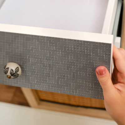 Samolepící tapeta na nábytek Čáry mřížky