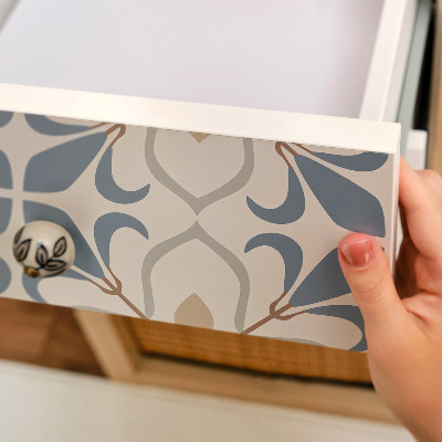 Fólie na nábytek Retro květiny