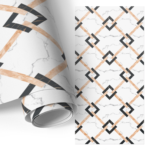 Samolepící fólie na nábytek Cop na mramoru