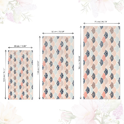 Samolepící tapeta na nábytek Pastelové vějíře