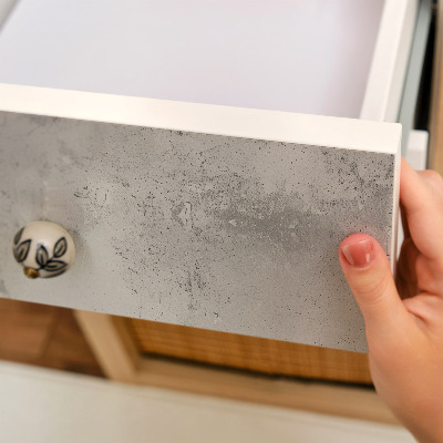 Samolepící fólie na nábytek Šedá zeď