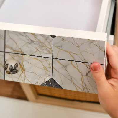 Samolepící tapeta na nábytek Luxusní mramor