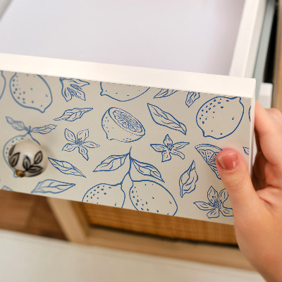 Tapeta na skříň Citrusový vzor