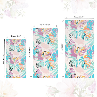 Samolepící fólie na nábytek Barevná exotika