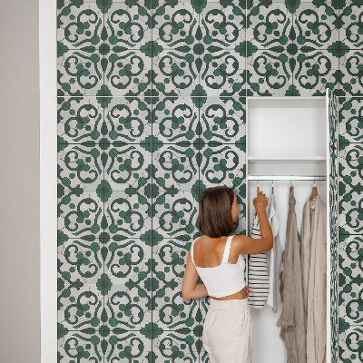 Samolepící fólie na nábytek Zelené ozdoby