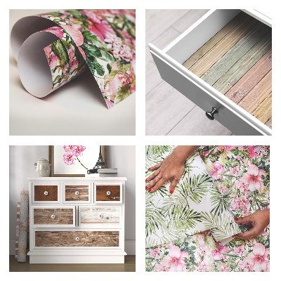 Tapeta na skříň Boho ozdoby