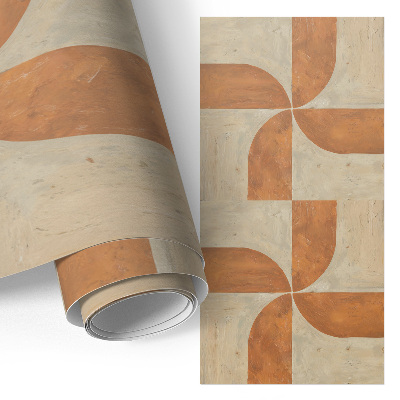 Nálepka na nábytek s motivem malovaných větrných mlýnů