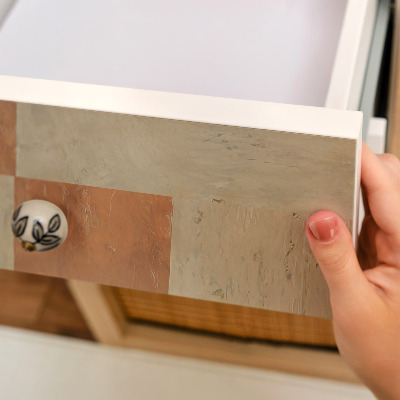 Nálepka na nábytek Malované větrné mlýny