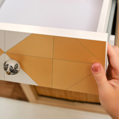 Tapeta na nábytek Trojúhelníková mozaika