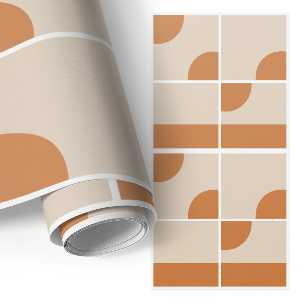 Samolepka na nábytek Vintage tvary