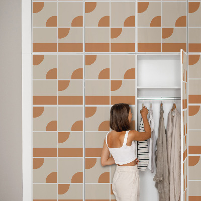 Samolepka na nábytek Vintage tvary