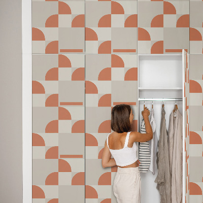 Nálepka na nábytek Vintage tvary