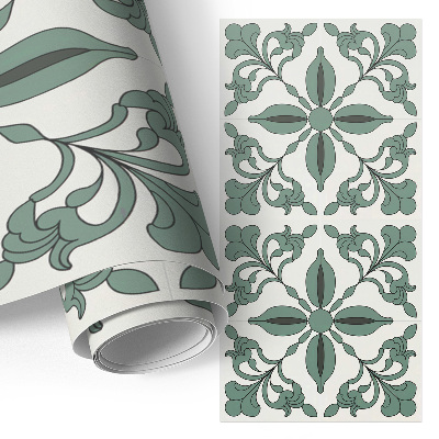 Samolepící fólie na nábytek s květinovým vzorem