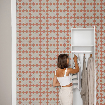 Samolepka na nábytek Teplý vzor