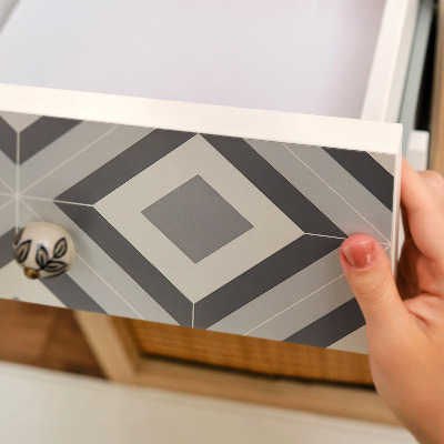 Tapeta na skříň Geometrické dlaždice