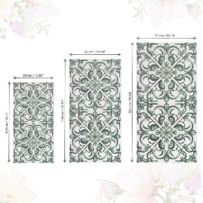 Tapeta na skříň Zelená elegance