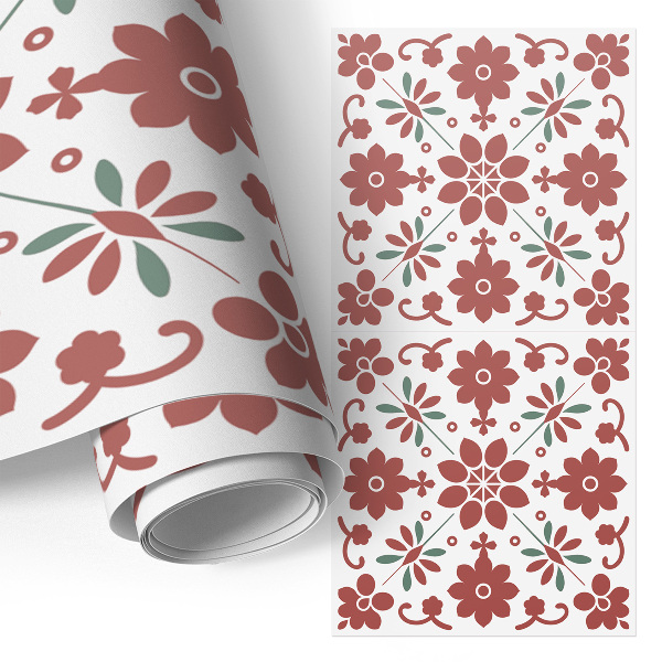 Samolepka na nábytek Lidové květiny