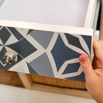 Tapeta na skříň Zdobené dlaždice