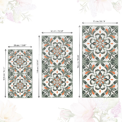 Nálepka na nábytek Květinová symetrie