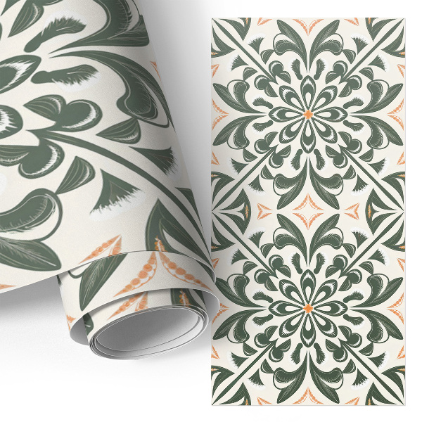 Samolepící tapeta na nábytek Retro dlaždice