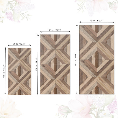 Samolepící fólie na nábytek Dřevěné puzzle