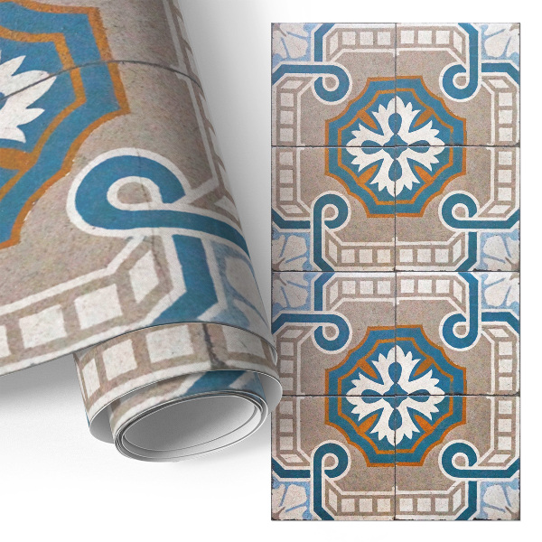 Nálepka na nábytek Starožitné dlaždice