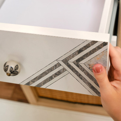 Samolepící tapeta na nábytek Moderní geometrie