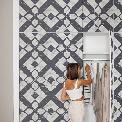 Tapeta na skříň Geometrická elegance