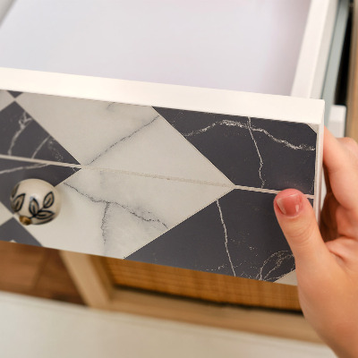 Tapeta na skříň Geometrická elegance