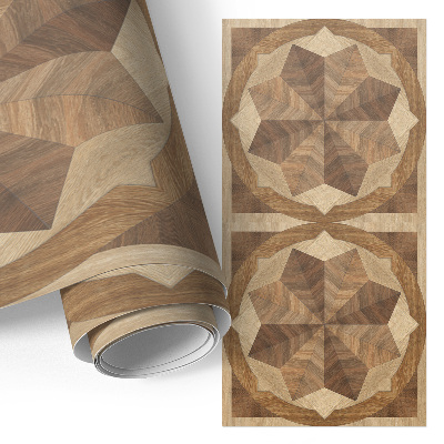 Samolepka na nábytek s motivem dřevěných kol