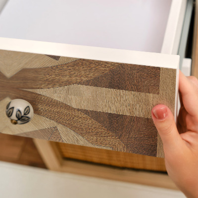 Samolepka na nábytek Dřevěná kola