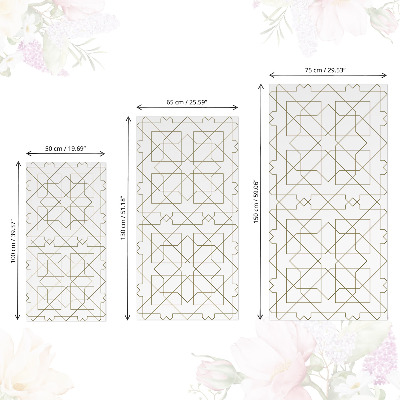 Nálepka na nábytek Harmonie vzorů