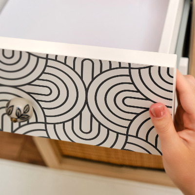 Samolepící tapeta na nábytek Geometrické vzory