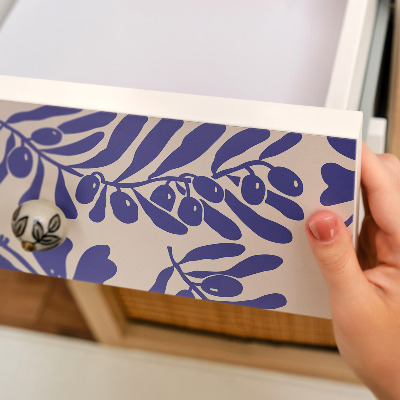 Samolepka na nábytek Botanické vzory