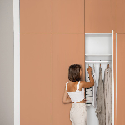 Fólie na nábytek Pastelově oranžová