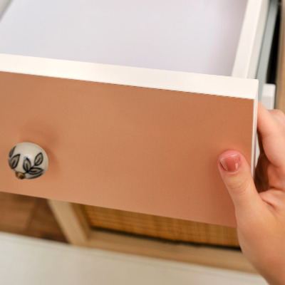 Fólie na nábytek Pastelově oranžová