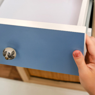 Tapeta na skříň Modrá barva