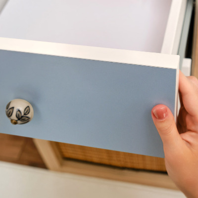 Nálepka na nábytek Světle modrá