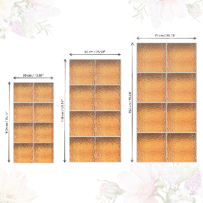 Samolepící tapeta na nábytek Skleněné tvárnice