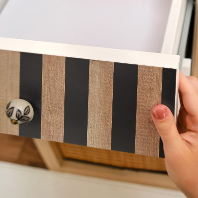 Samolepka na nábytek Široké lamely