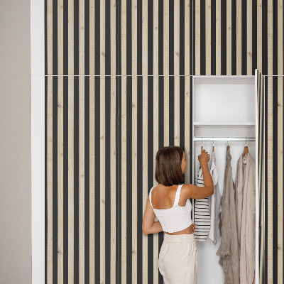 Tapeta na nábytek Dřevěné latě